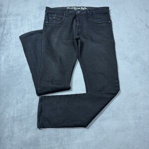 Revit Men Jeans Skinny Black 34x31